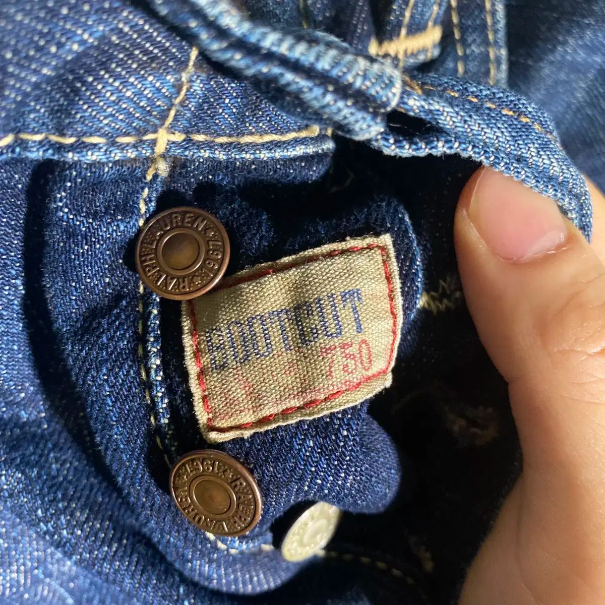 Ralph Lauren ラルフローレン　ブーツカットデニム ジーンズ11 古着 ラルフローレン Ralph Lauren POLO JEANS COMPANY BOOTCUT