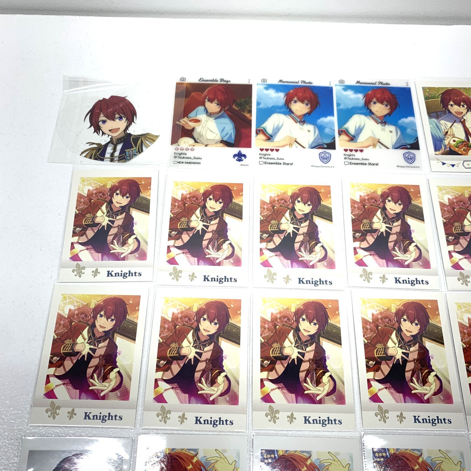 あんスタ 朱桜司 箔押し セット ☆加古川物流】【中古品】あんさんぶるスターズ Knights 朱桜司
