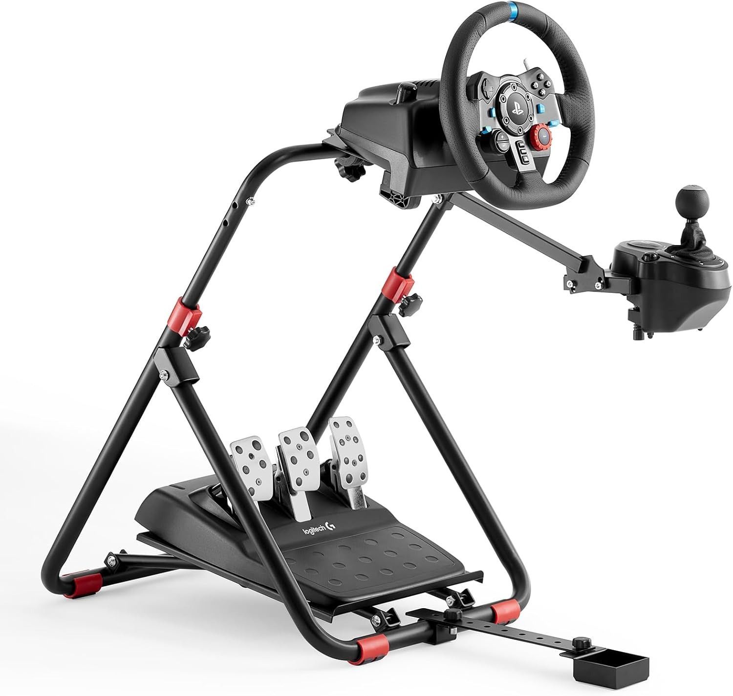 DIWANGUS レーシングホイールスタンド Racing Wheel Stand G29 G920 高さと傾きの自由に調整できる G25 / G27  /,対応Thrustmaster T300RS GT / T300RS / T300 - メルカリ