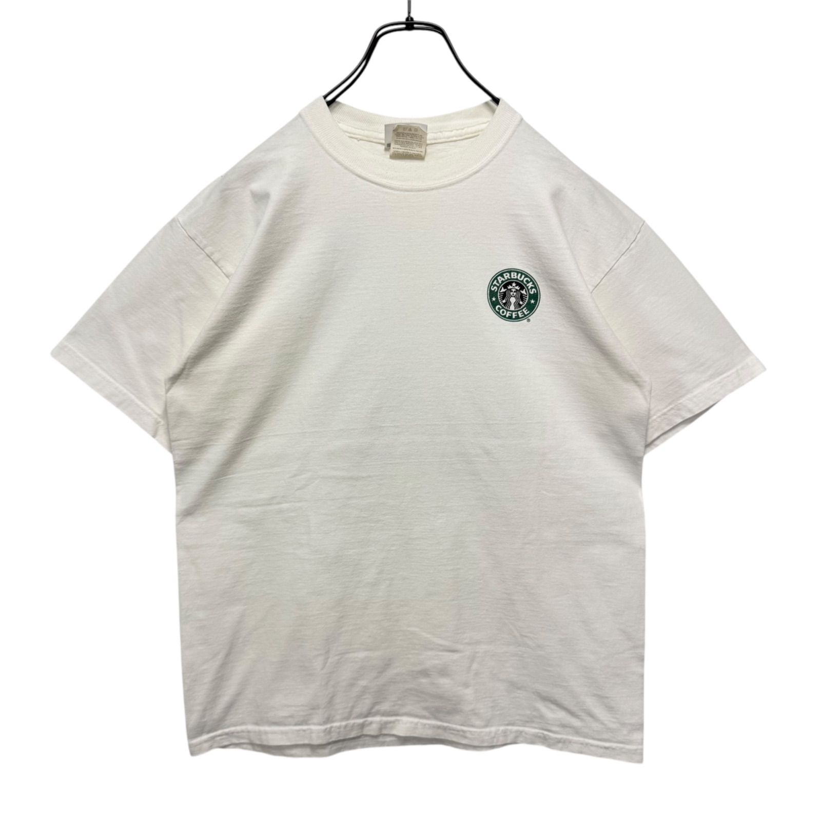 00s STARBUCKS KAUAI Print T-shirt Tee スターバックス カウアイ島 
