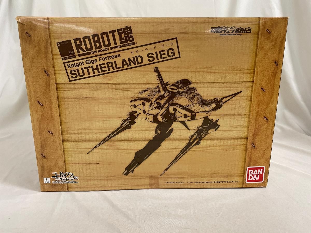 未開封　ROBOT魂 サザーランド・ジーク [購入特典DVD付] 魂ウェブ商店 ♪【購入特典DVD付】ROBOT魂 ＜SIDE KMF＞サザーランドジーク 魂