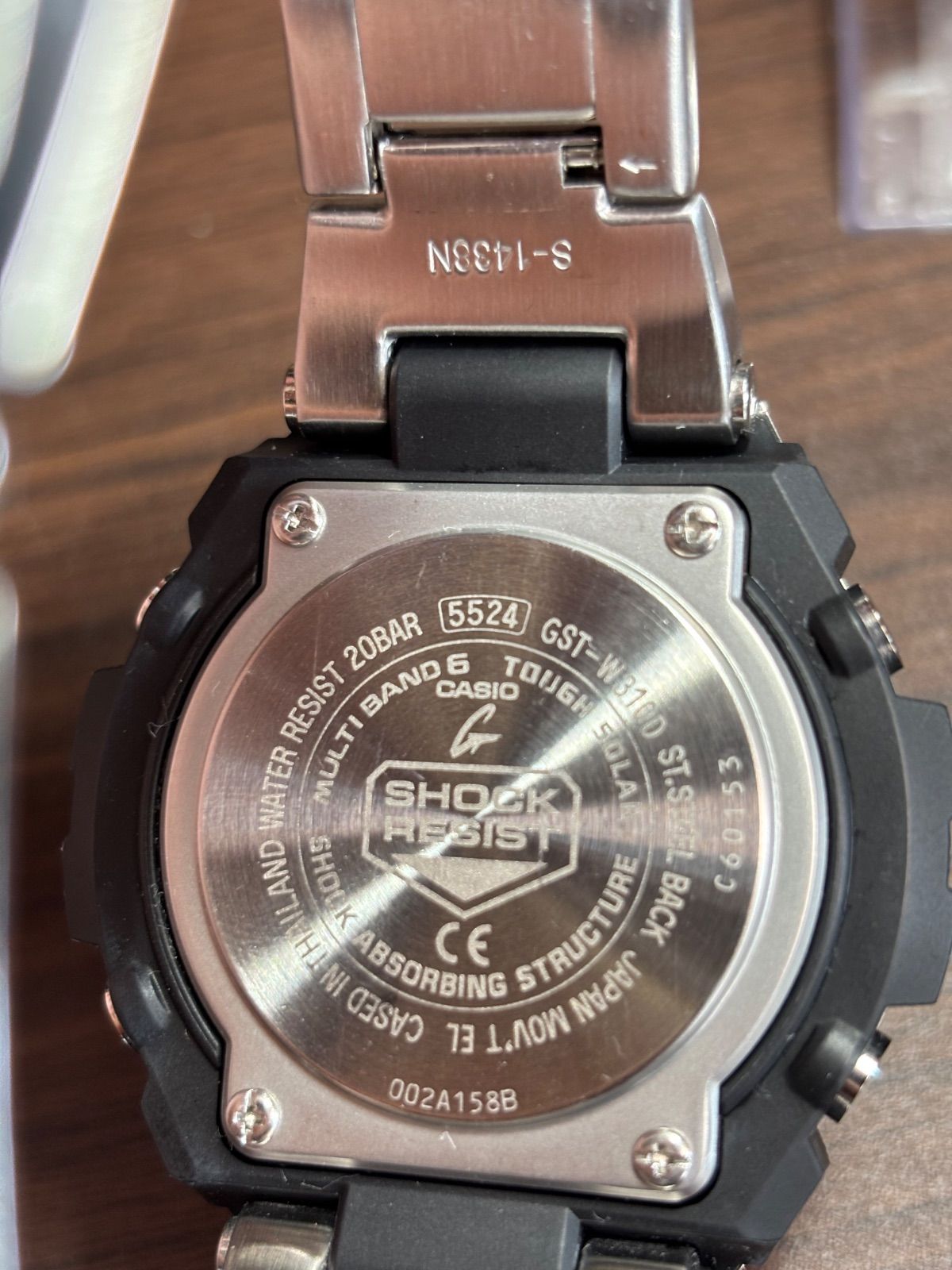 G-SHOCK GST-W310D モデルNo.5524 中古 楽天市場】美品『USED』 CASIO G-SHOCK 5524 GST-W310D 腕時計