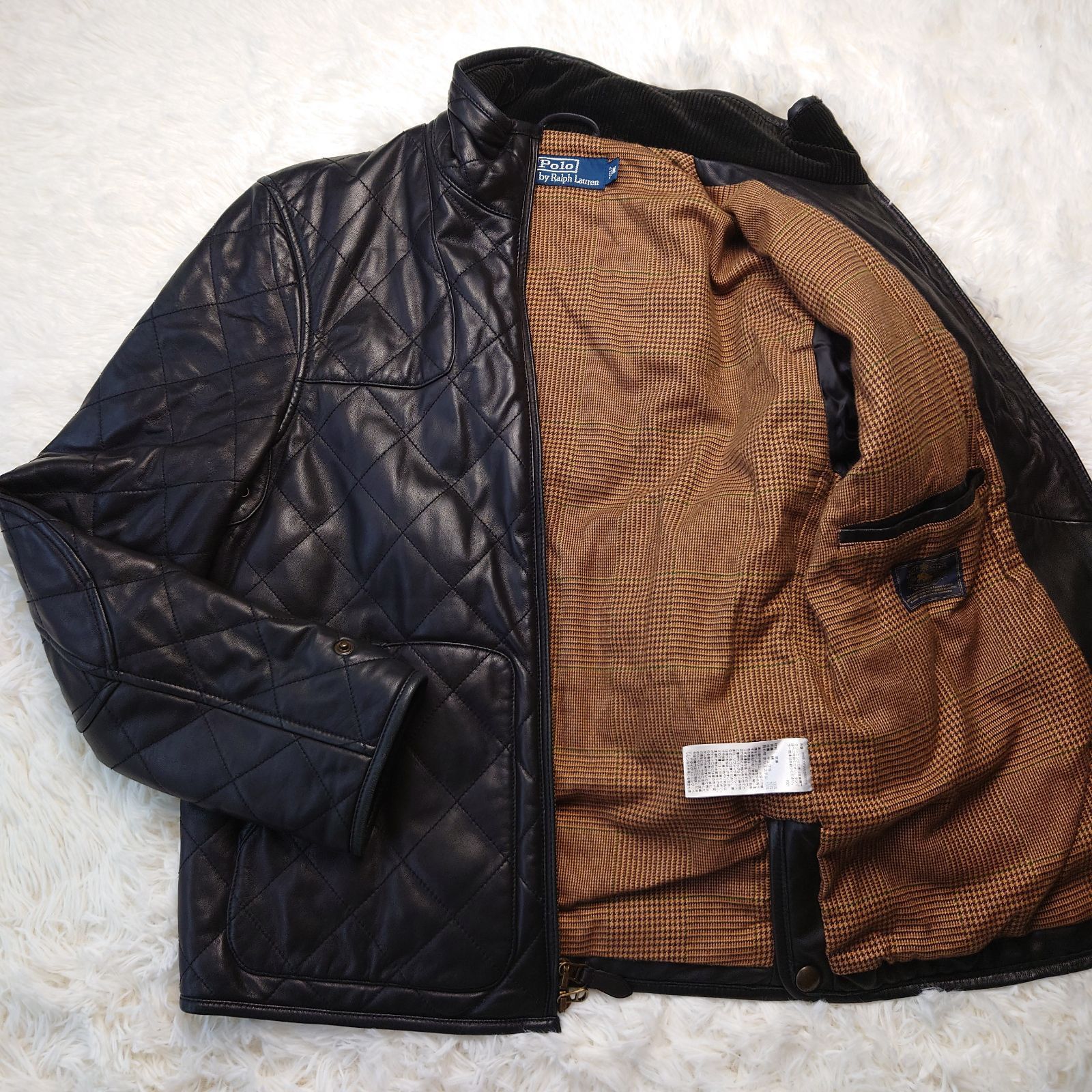 ✨美品 RALPH LAUREN ラルフローレン シングル レザージャケット