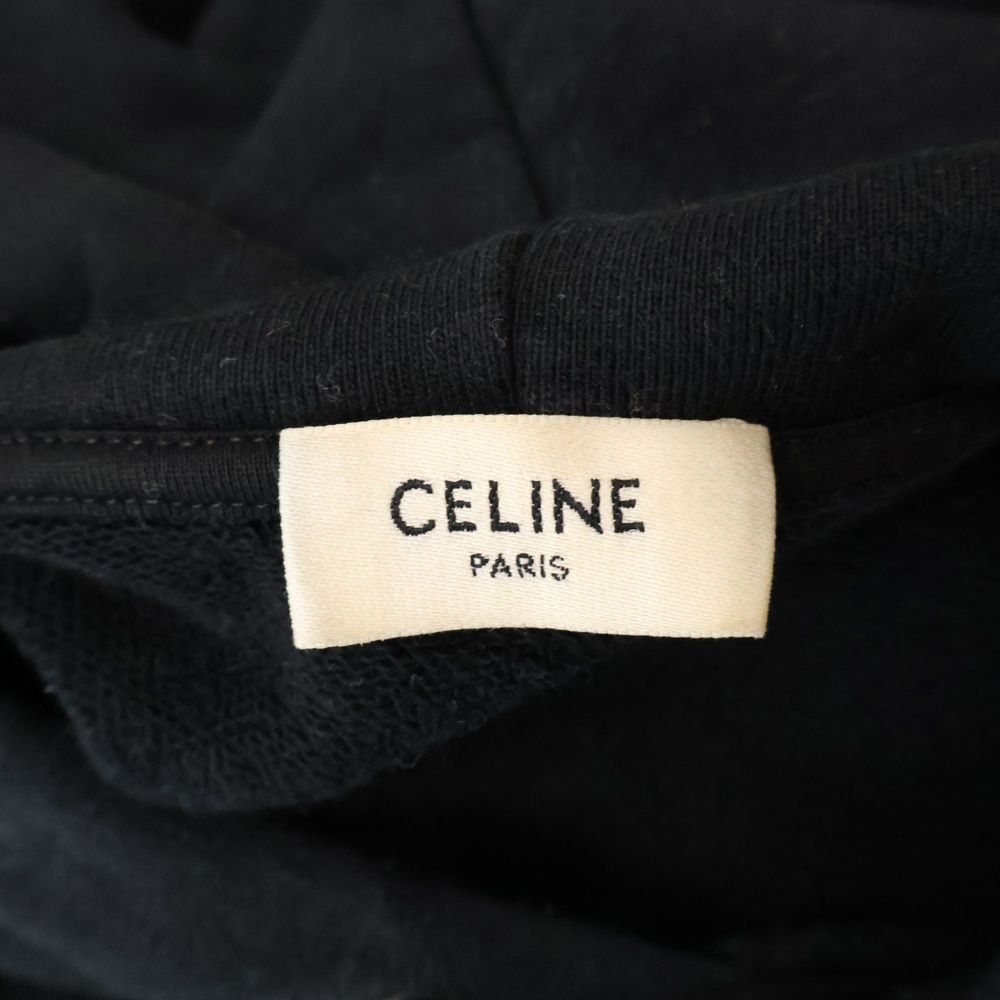 CELINE (セリーヌ) 22AW LOGO PRINT LOOSE HOODIE ロゴプリント プル  