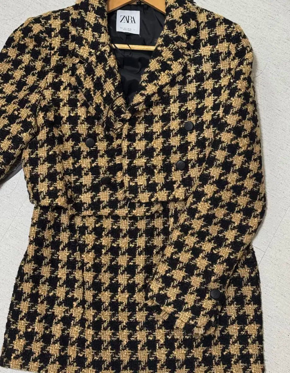 チェック クロップド