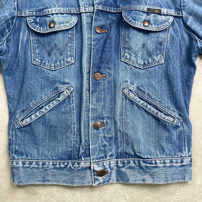 70～80年代 ユーロ Wrangler ラングラー デニムジャケット メンズS相当
