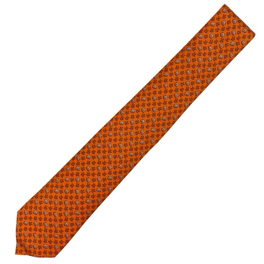 美品✨HERMES ネクタイ　エルメス　パターン柄　ネイビー　シルク 楽天市場】【新品】エルメス HERMES ネクタイ シルクツイルタイ