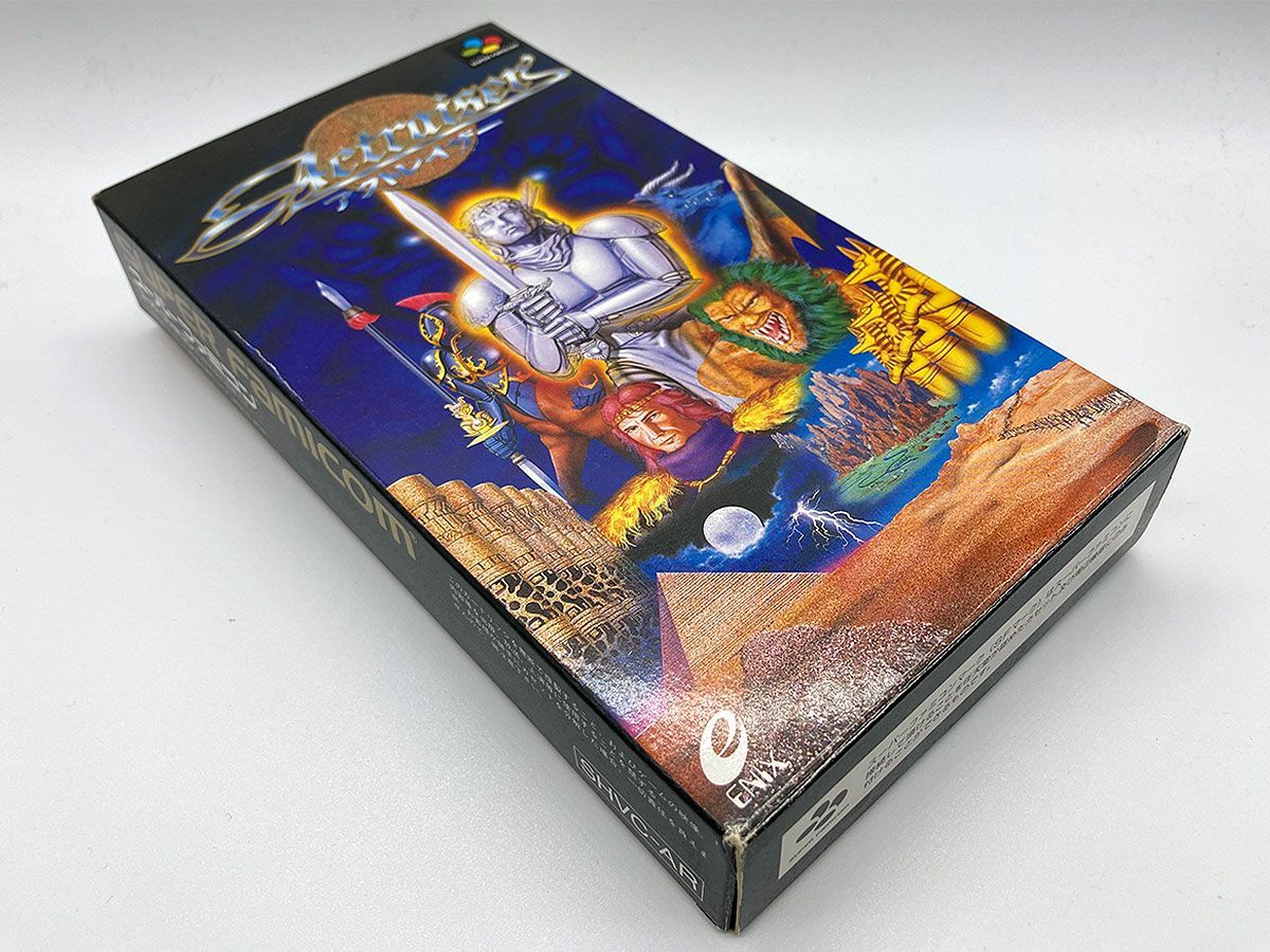 アクトレイザー　箱　説明書　初期動作確認済み アクトレイザー 箱 説明書 初期動作確認済み アクトレイザー 箱