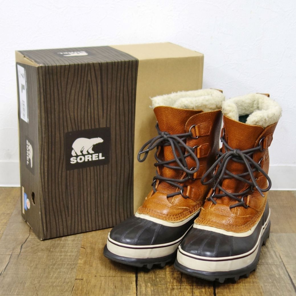 未使用 ソレル SOREL CARIBOU WOOL カリブー ウール NM1481 25cm ...