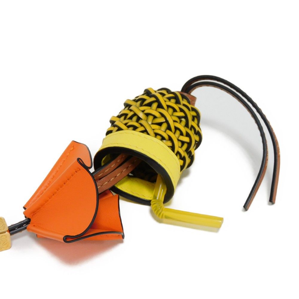 LOEWE ロエベ パイナップル カクテル チャーム アナグラム キューブ  