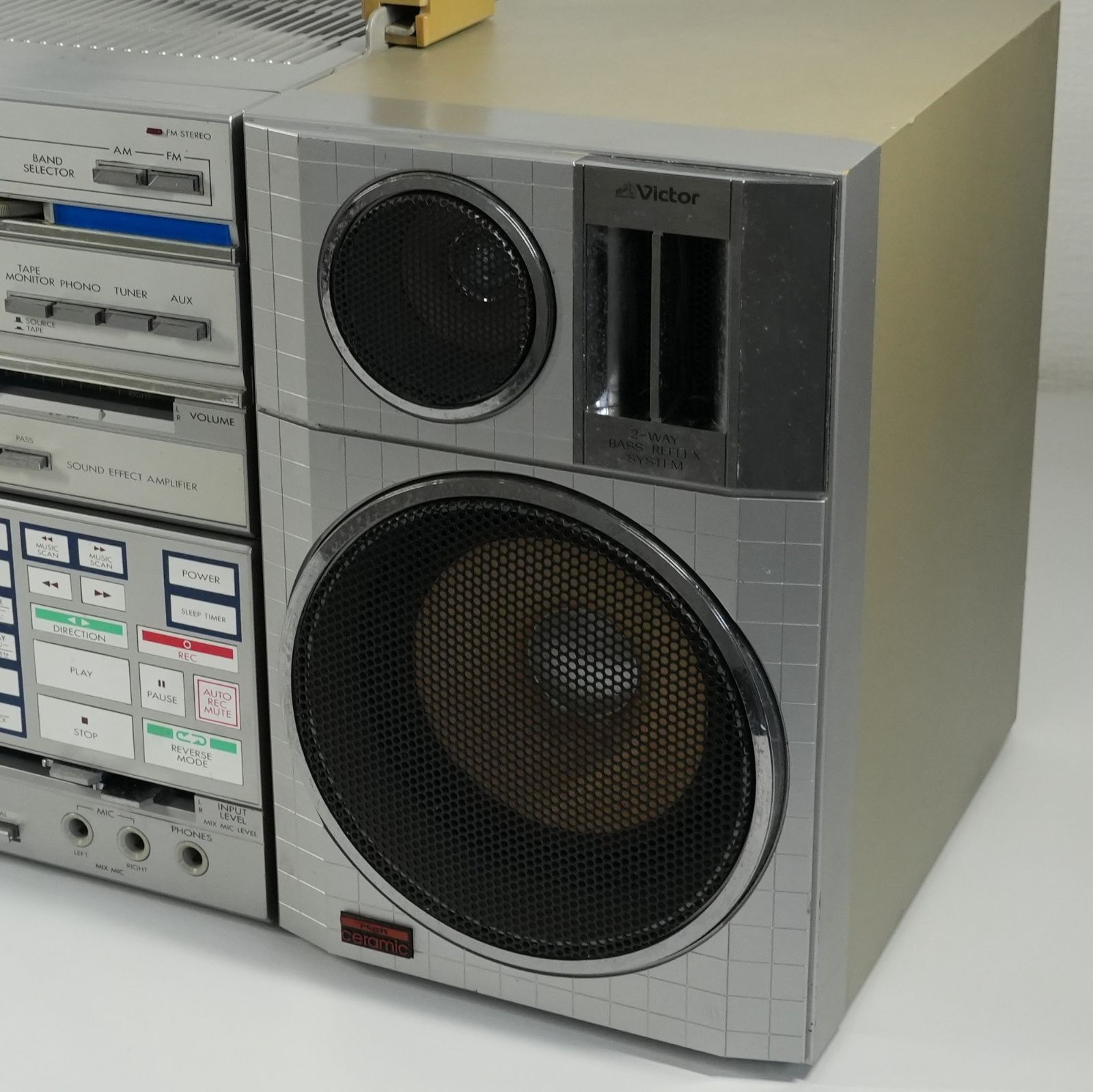 IM] 動作品 ビクター ポータブル コンポーネントシステム PC-55 昭和