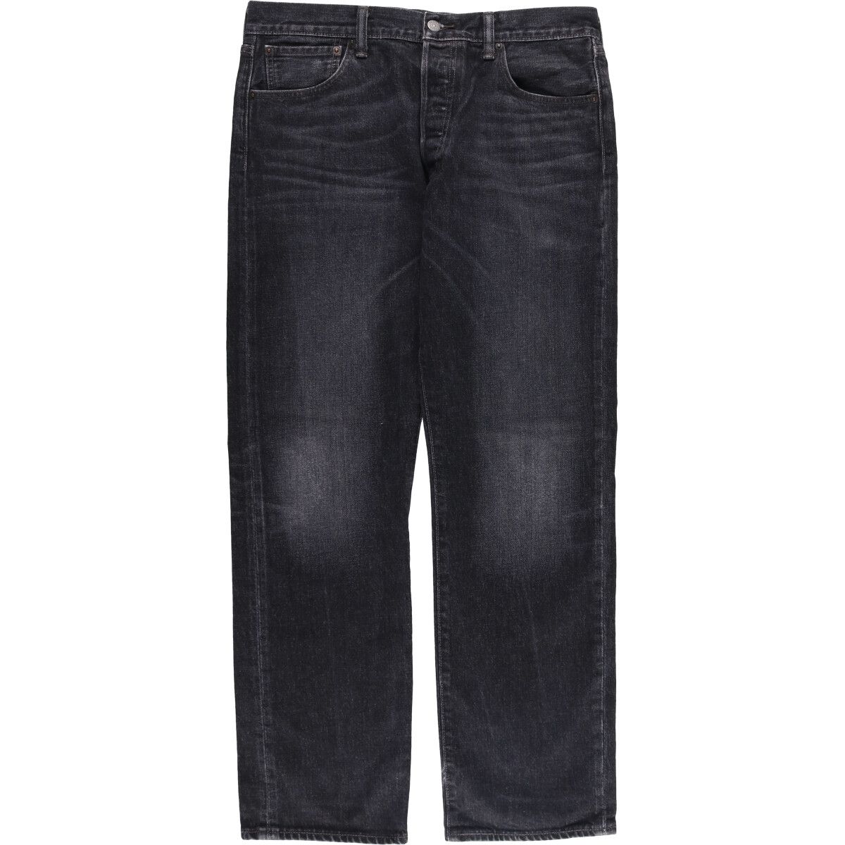 古着 リーバイス Levi s 501 先染め ブラックデニム ストレートデニムパンツ メンズw35相当|eaa588173