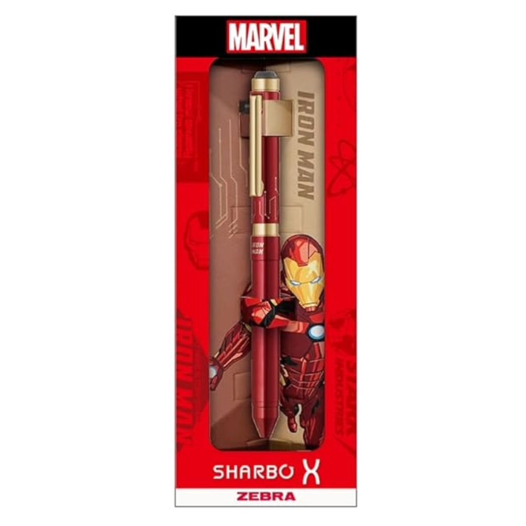 数量限定】ゼブラ シャーボX MARVELデザイン2024 アイアンマン リフィル付き SB14-IM - メルカリ