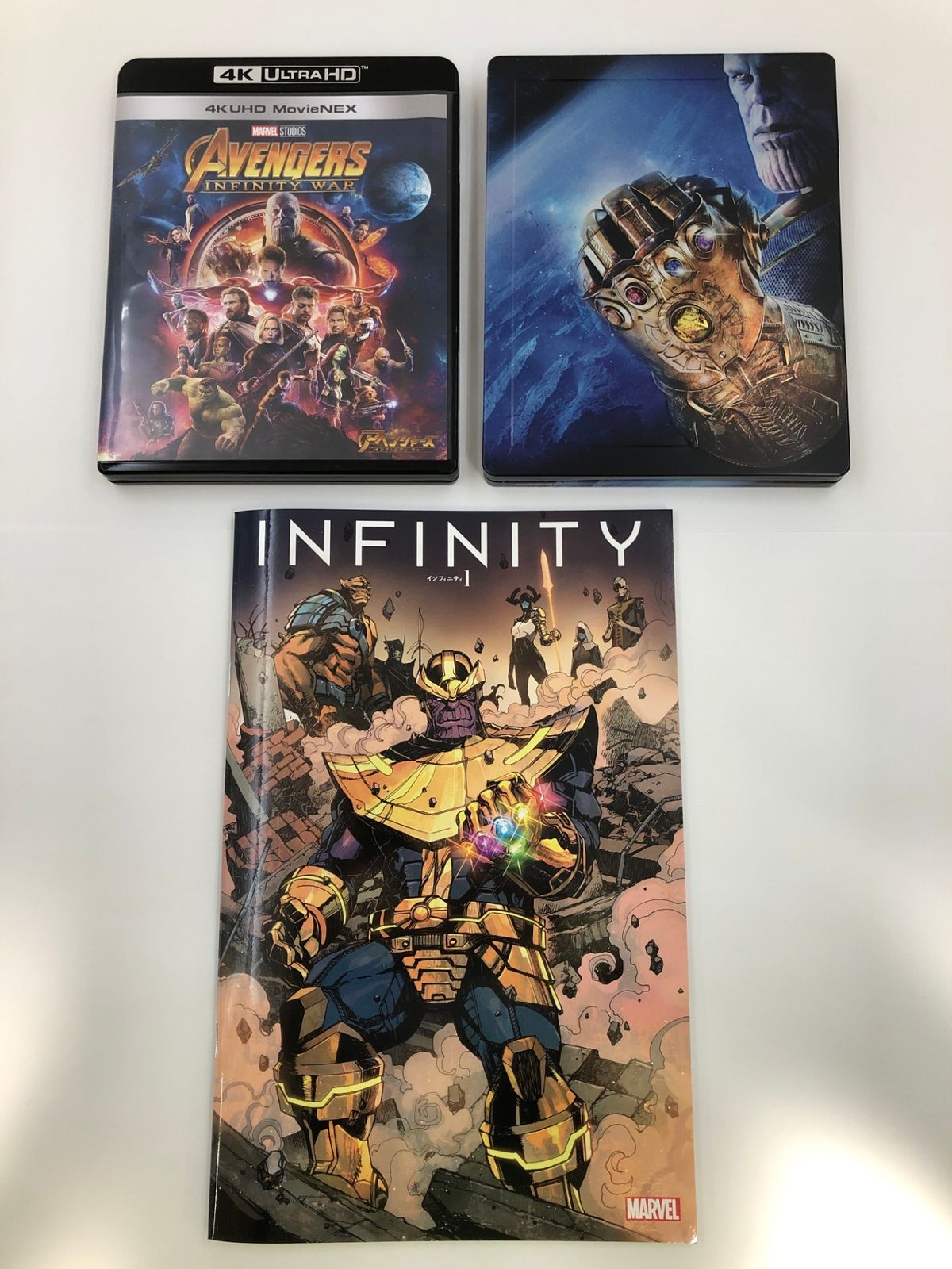 【未開封品】アベンジャーズ インフィニティ・ウォー 4K コレクション 未開封品】アベンジャーズ インフィニティ・ウォー 4K コレクション