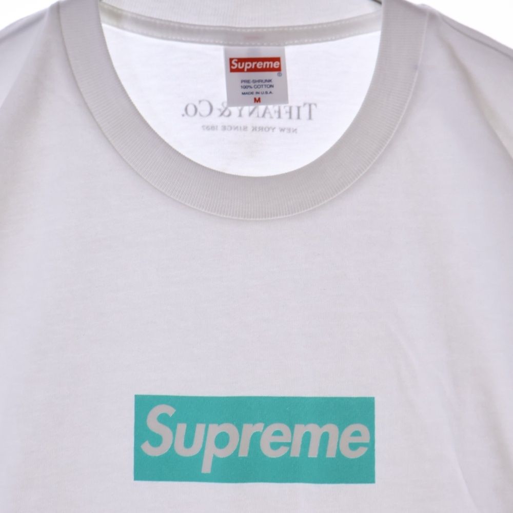 SUPREME (シュプリーム) 21AW ×TIFFANY&Co. Box Logo Tee ティファニー  
