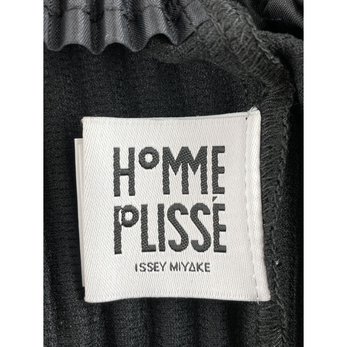 HOMME PLISSE ISSEY MIYAKE オムプリッセ イッセイミヤケ ブラック ...