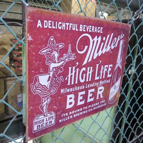 楽天市場】ミラービール ブリキ看板 アメリカン アメリカン雑貨 メタル