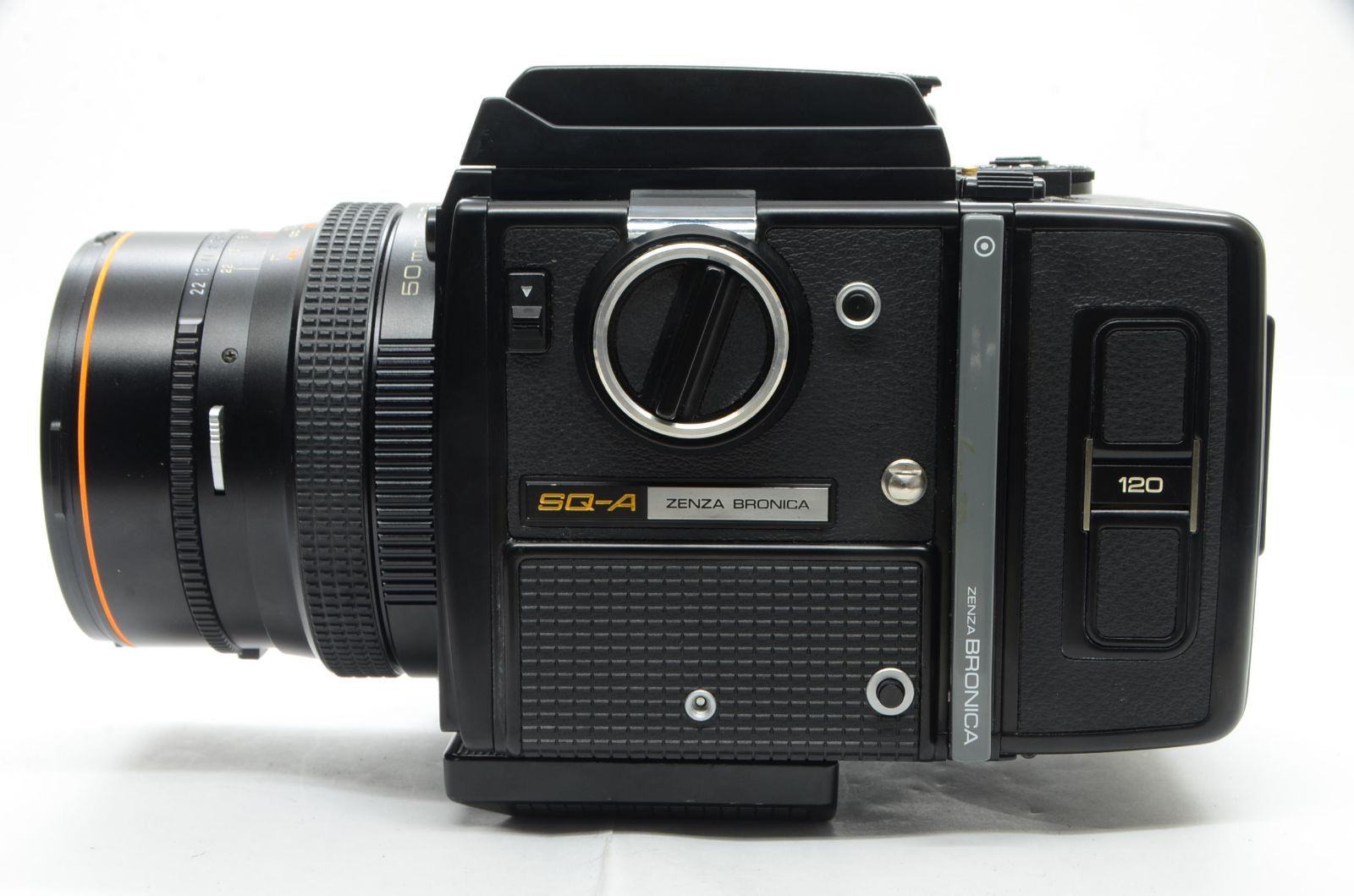 ゼンザブロニカ ZENZA BRONICA SQ A ウエストレベルファインダー S 50 mm F 3 5 120フィルムホルダー スピードグリップ セット