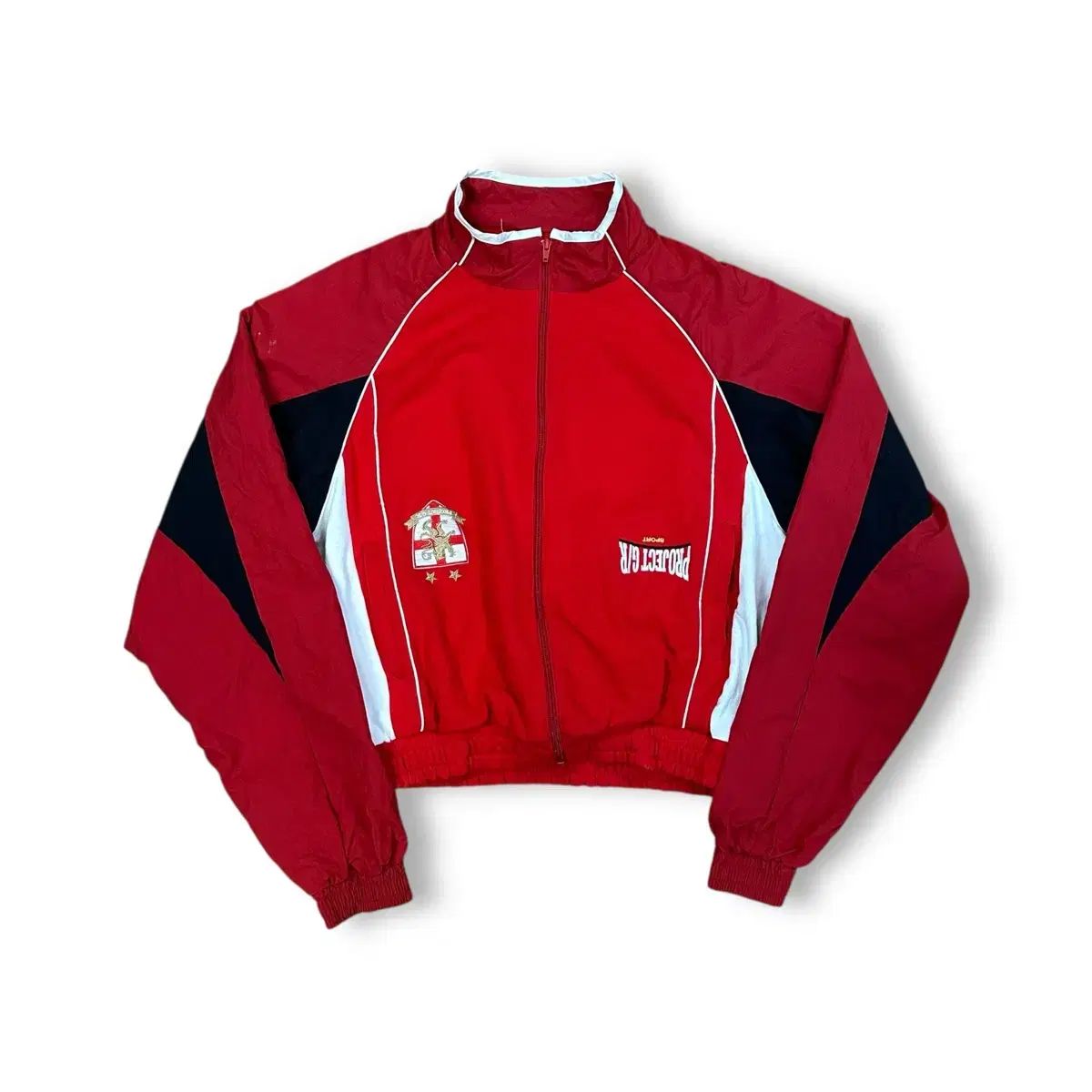 プロジェクトG R レッド ウーブン ジャケット