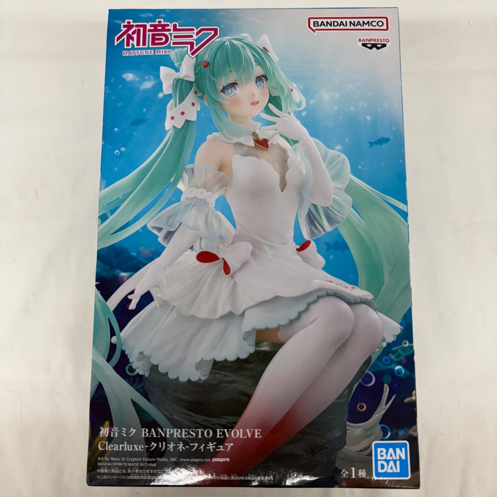 未開封 初音ミク BANPRESTO EVOLVE Clearluxe -クリオネ