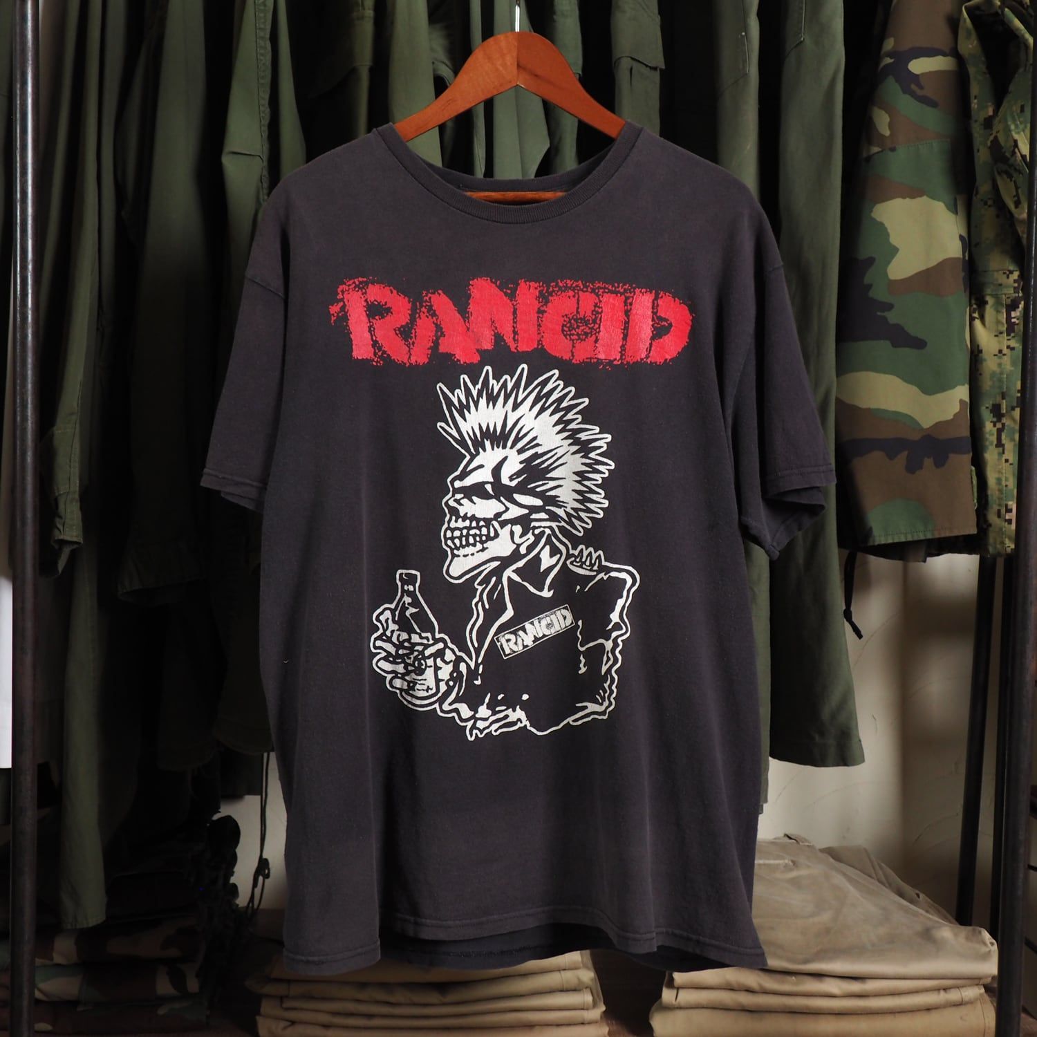 00s Tシャツ RANCID ランシド バンドTシャツ ビンテージ 黒 ブラック L - メルカリ