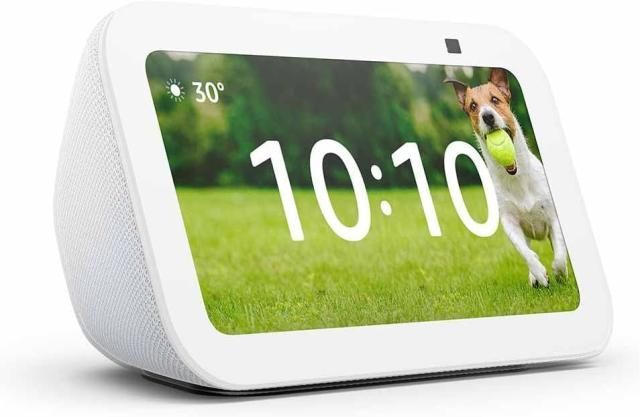 グレーシャーホワイト Echo Show 5 エコーショー 第3世代 スマートディスプレイ with Alexa 2メガピクセルカメラ 音楽