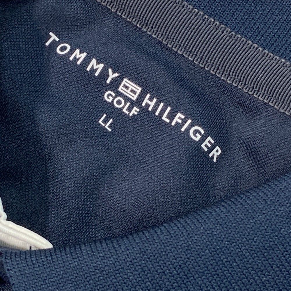 サイズ：LL TOMMY HILFIGER GOLF トミー ヒルフィガーゴルフ 2022年モデル 半袖ポロシャツ 総柄 ネイビー系  [240101303009]# ゴルフウェア メンズ ストスト - メルカリ