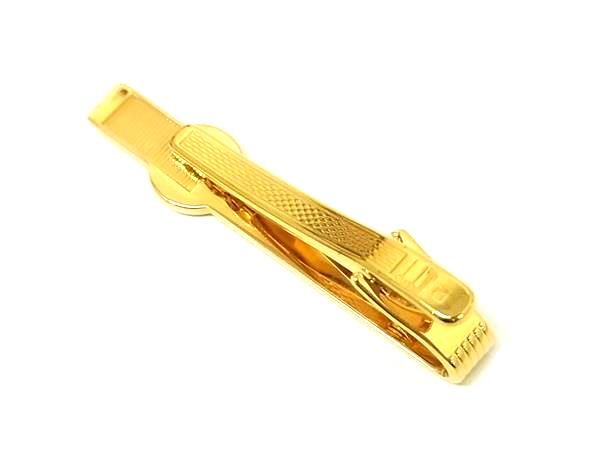 美品□Dunhill ダンヒル ロゴ入り ネクタイピン カフスボタン