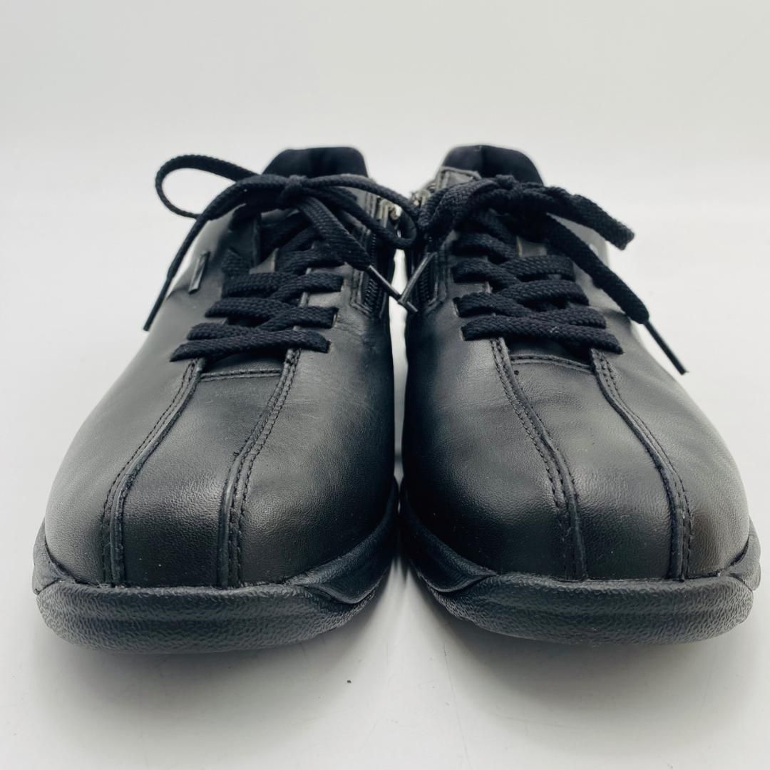 極美品 ミズノ LD40 V GTX 23.5cm 本革 GORE-TEX ブラック 黒 