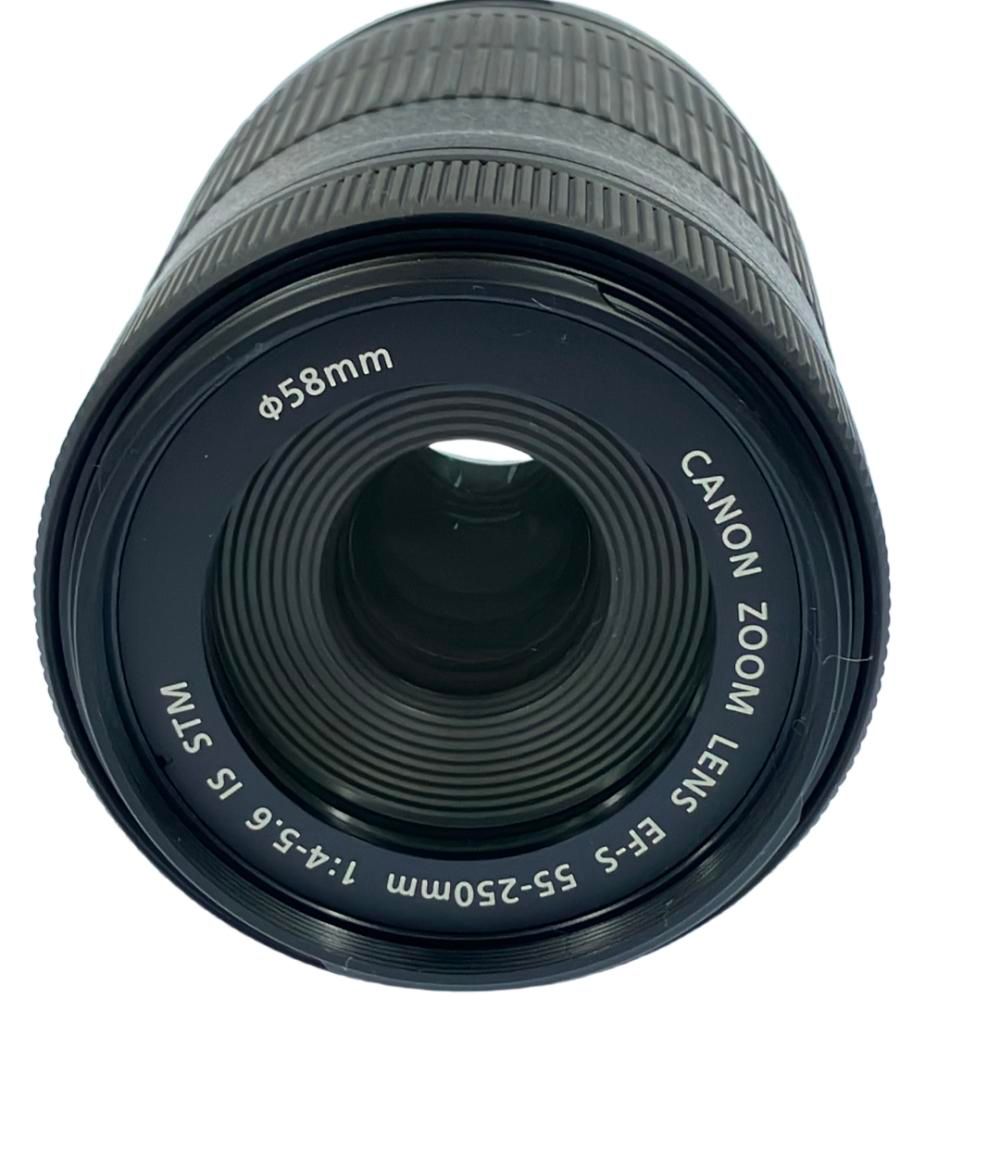 ★美品★ CANON ZOOM LENS EF-S 55-250mm キャノン EF-S キヤノン Canon 55-250mm F4-5.6 IS STM 望遠レンズ 一眼レフ