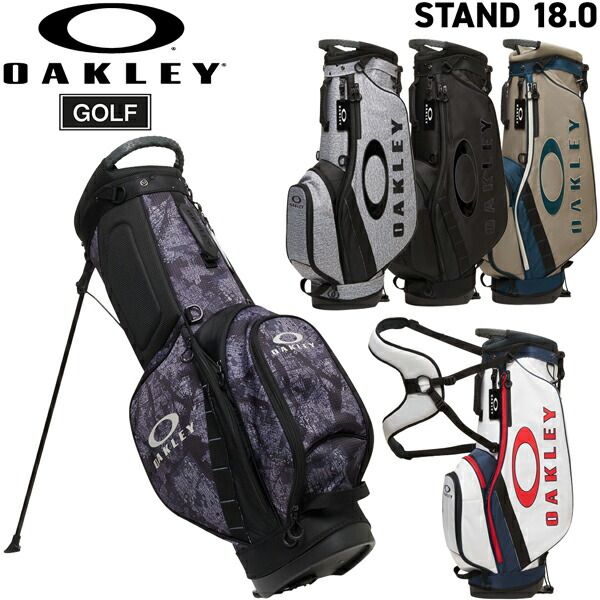 未使用 オークリー キャディバッグ スタンド オークリー キャディバッグ OAKLEY STAND スタンド 18.0 9.5型