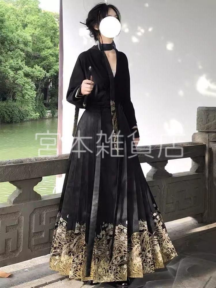 HF-186 豪華刺繍 漢服 かんふく 古風衣装 レトロ風 中華ロリータ コスプレ ワンピース 唐装 仙女服 中華風 美しい刺繍