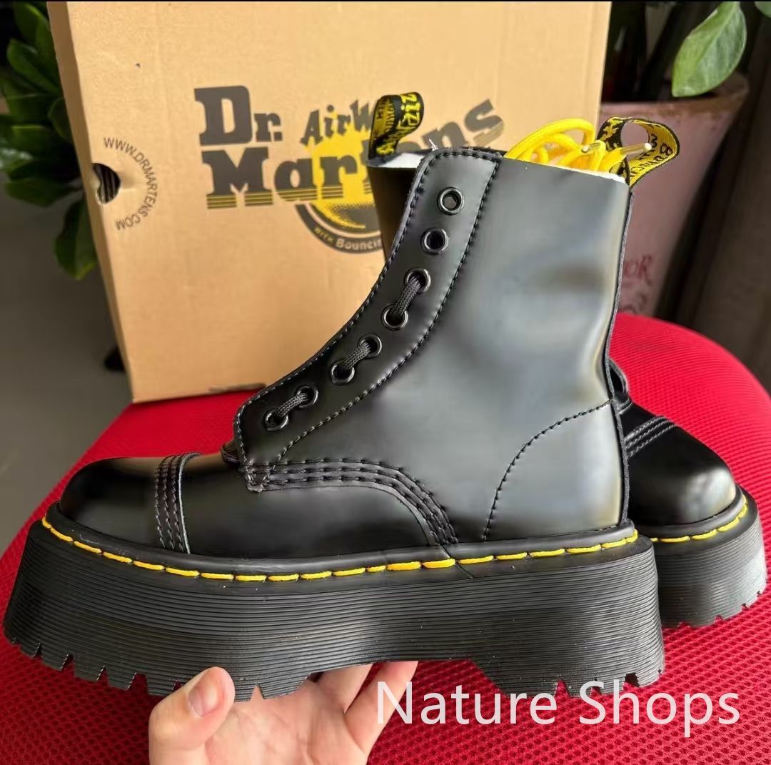 新品未使用】 Dr.martens Sinclair シリーズ 本革 8ホール 本革 厚底 