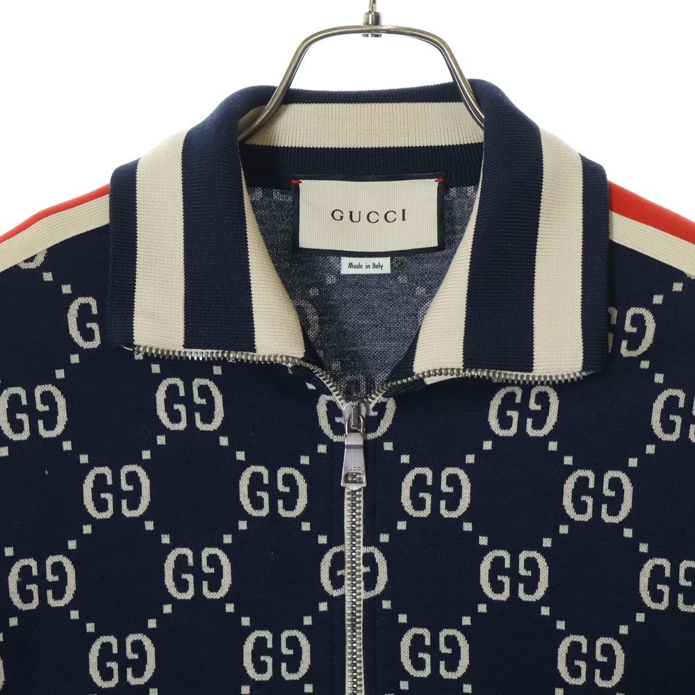 GUCCI GGジャカードコットンジャケット トラックジャケット Mサイズ GUCCI グッチ GGジャカードコットンジャケット トラック