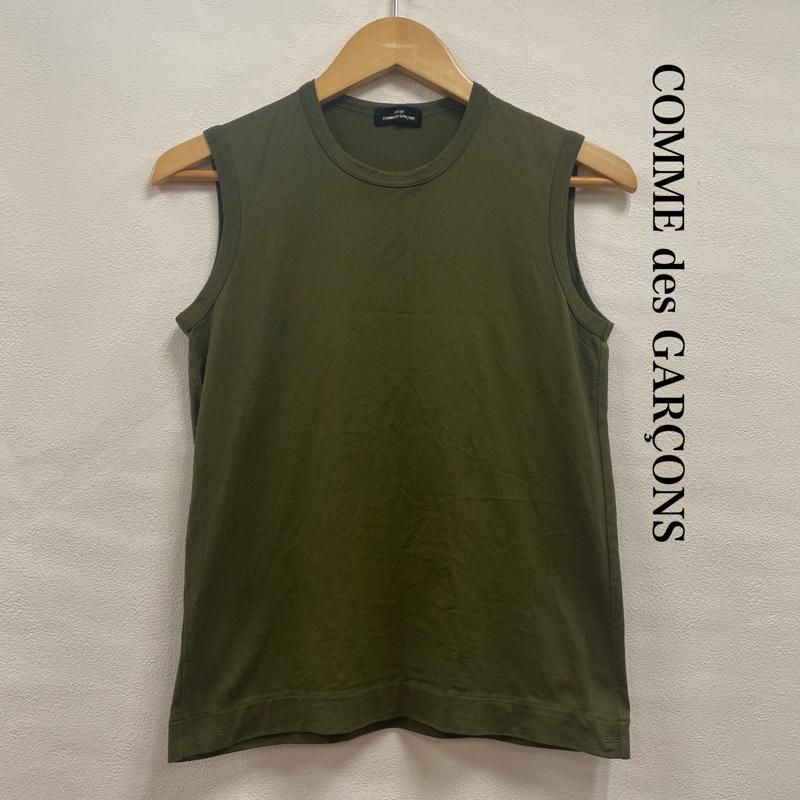 COMMEdesGARCONS tricot モチーフノースリーブタンクトップ COMMEdesGARCONS tricot モチーフノースリーブタンクトップ