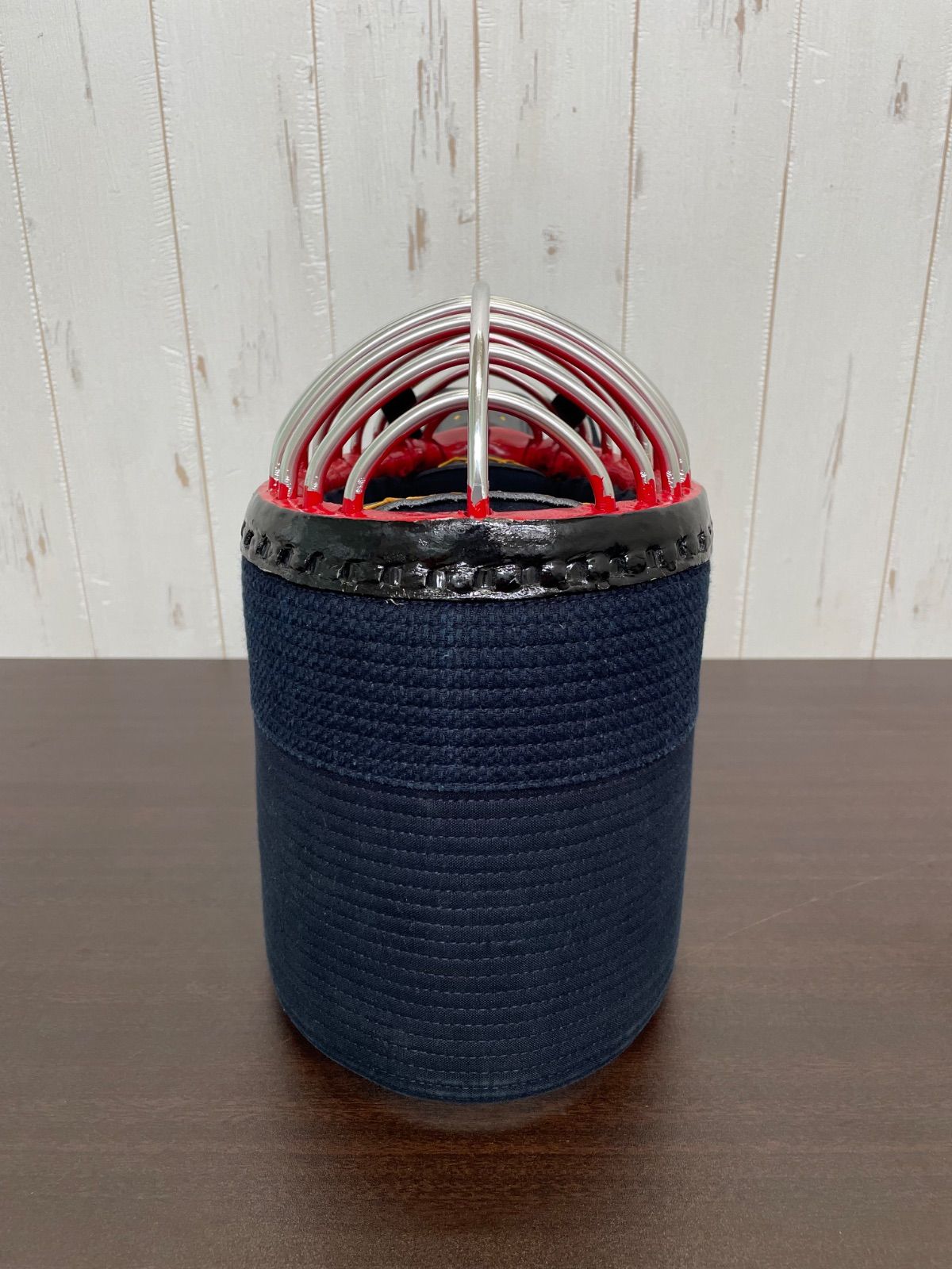 a559☆剣道防具☆面単品☆6㎜ミシン刺し☆つむじ58.5☆面金13本☆幼年