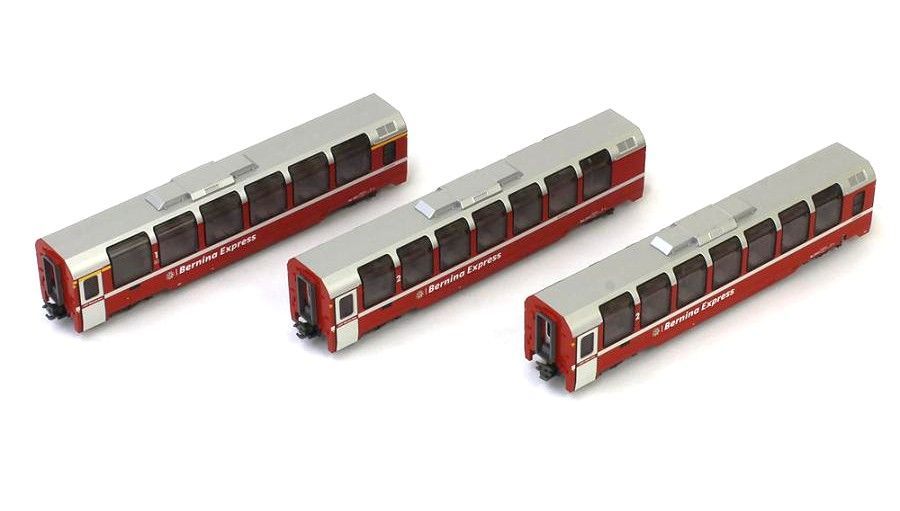 KATO 10-1655 レーティッシュ鉄道 ベルニナ急行新ロゴ 基本3両セット Amazon | KATO Nゲージ レーティッシュ鉄道 ベルニナ急行 新ロゴ