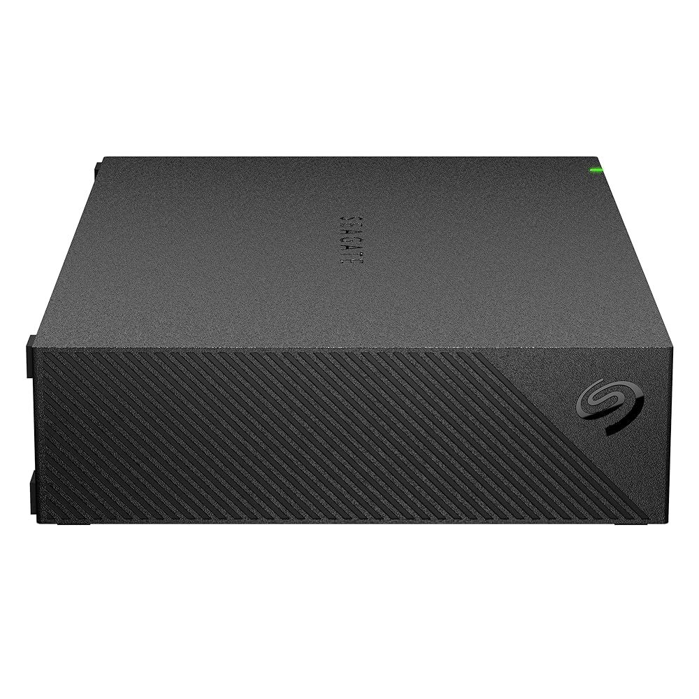 Seagate 外付け ハードディスク 8TB テレビ録画 | 4K | Windows|mac | PS5 | PS4 対応 静音 コンパクト SeagateBasic HD-SGDA8U3-B|N