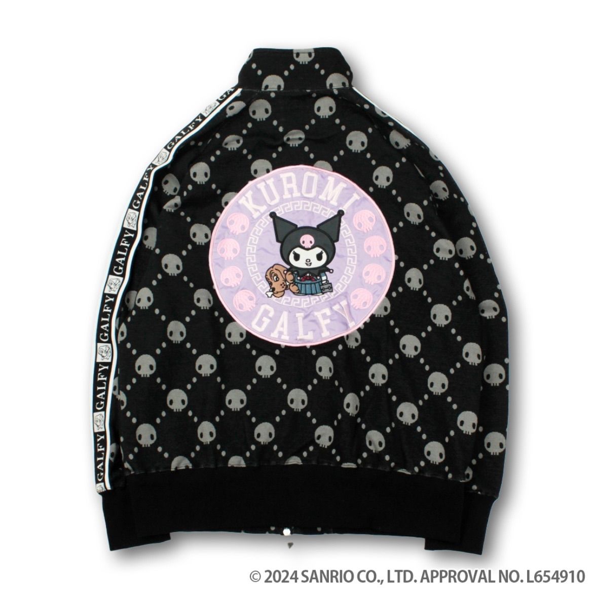 新作【クロミ×ガルフィーGALFY】ドクロだらけセットアップ 2点セット