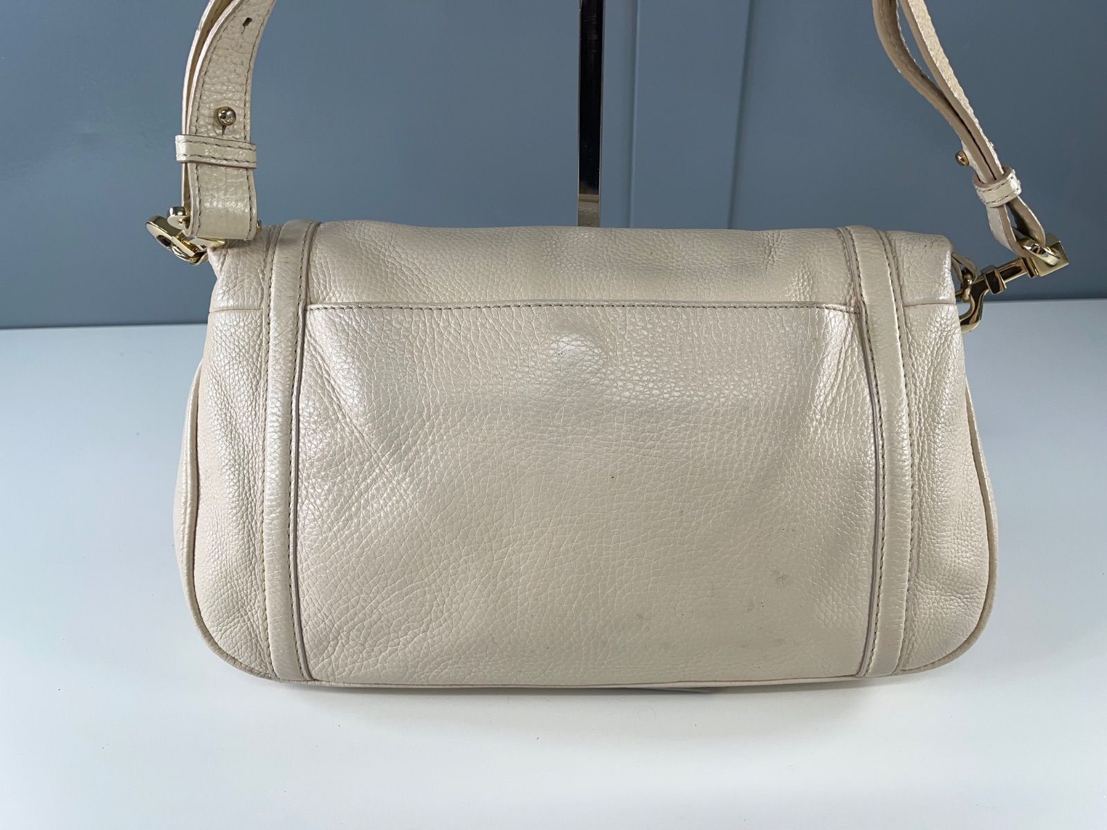 Tory Burch ベージュレザーショルダーバッグ ☆Tory Burch トリーバーチ ショルダーバッグ レディース