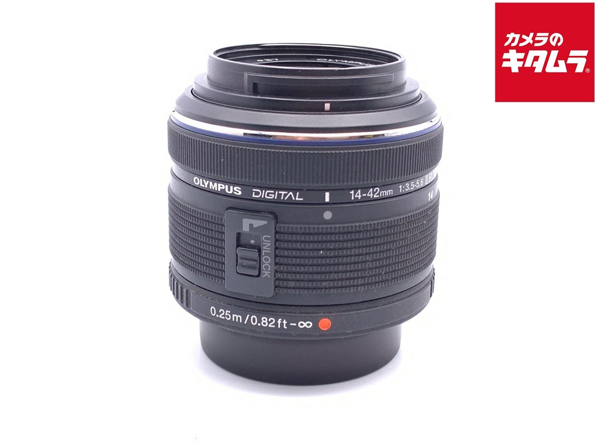 並品 オリンパス M.ZUIKO DIGITAL 14-42mm F3.5-5.6 II R ブラック
