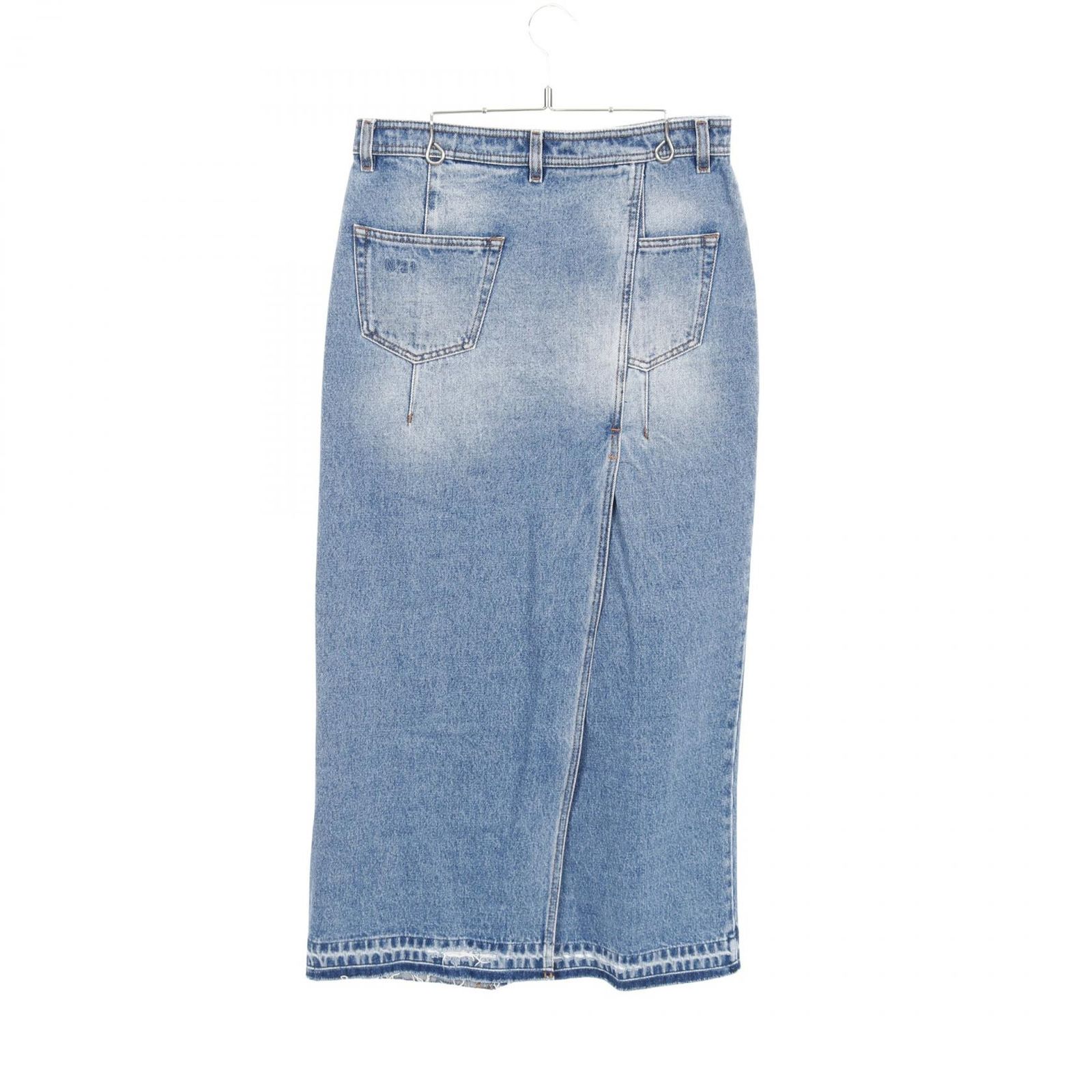 ヌメロヴェントゥーノ Nﾟ 21 スカート 23SC1330027 ブルー コットン スカート レディース Used A