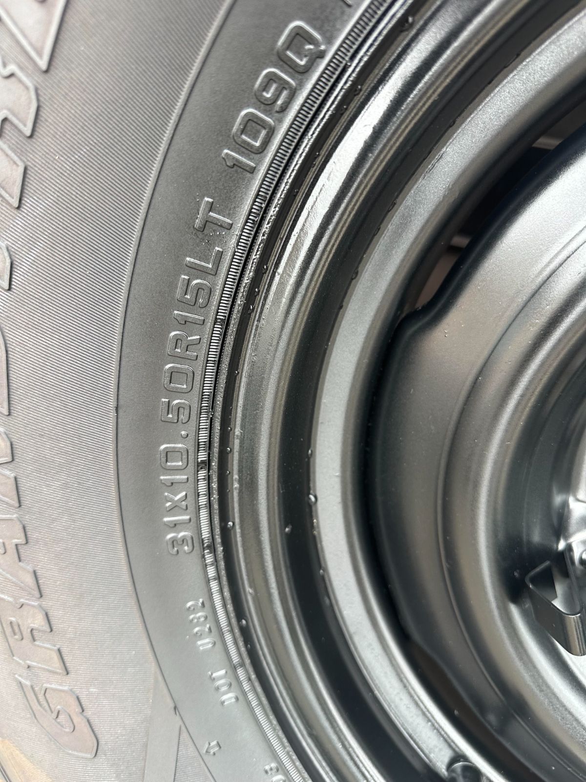 輸出用鉄ホイール 15インチ 78プラド ナロータイプ トヨタ ランクル