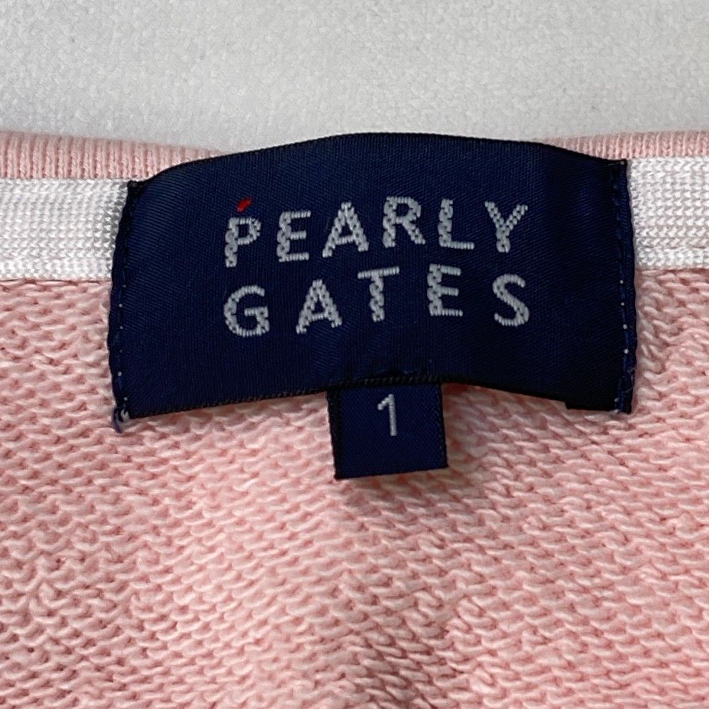 PEARLY GATES パープル ピンク　パーカー　フーディ PEARLY GATES パープル ピンク パーカー フーディ