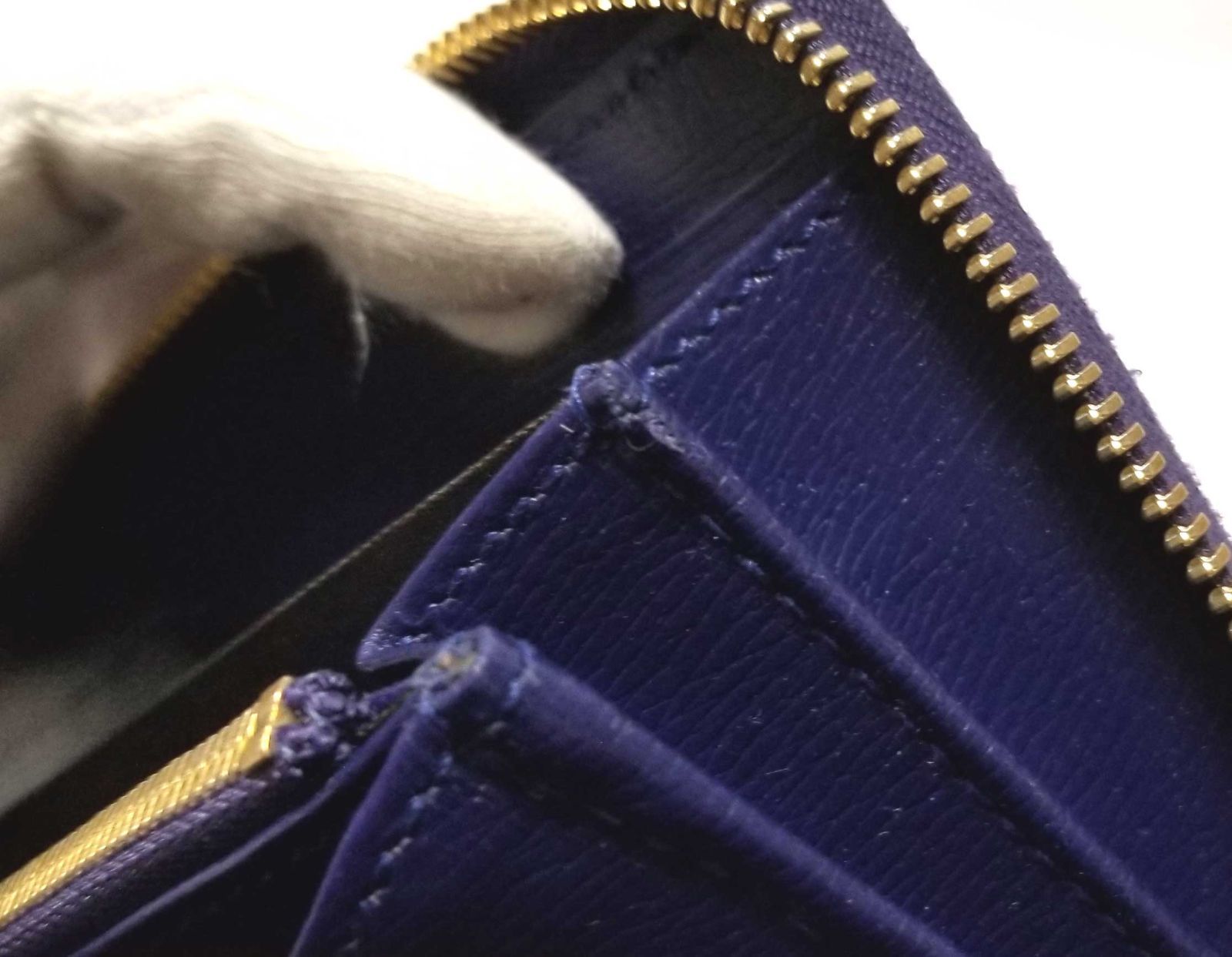 新品同様 グッチ 長財布 ジップアラウンド長財布 ホースビット