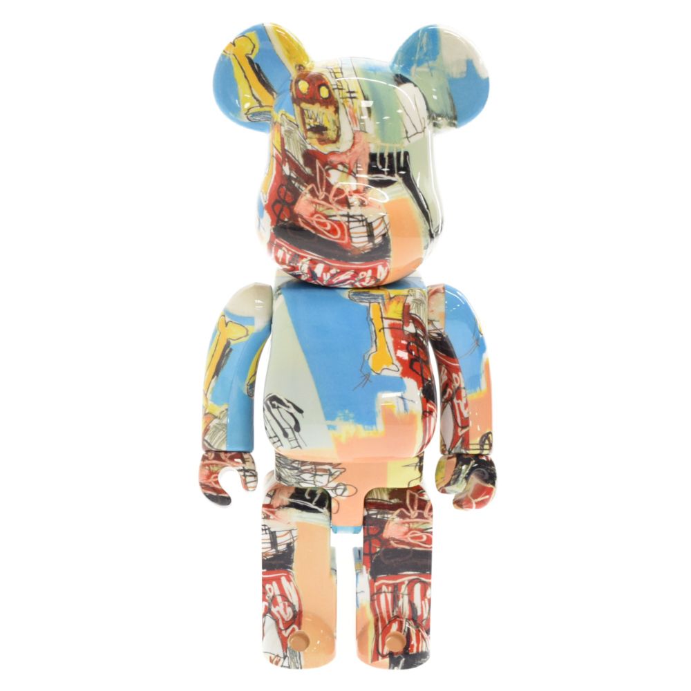 MEDICOM TOY (メディコムトイ) BE@RBRICK JEAN-MICHEL BASQUIAT #6 100% & 400%  ベアブリックジャン ミシェル・バスキア 人形 フィギュア マルチ