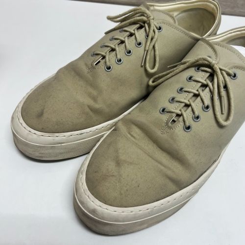 THE ROW ザロウ F2013-V20-LG Dean Sneaker ライトベージュ size41 【中目黒B07】