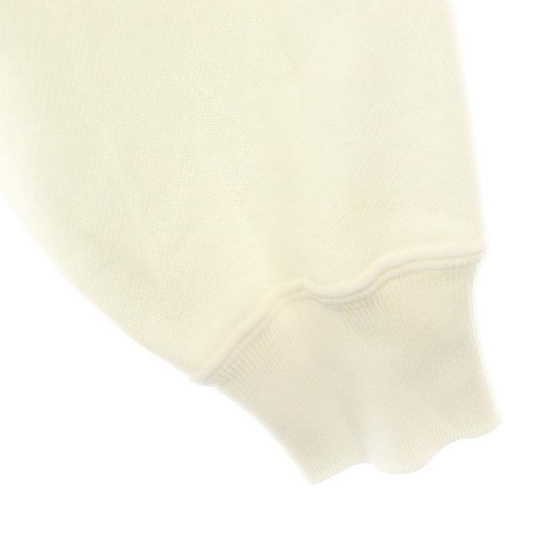 スピック&スパン Spick&Span 25SS ボートネックルーズスウェット トレーナー F ホワイト /DF ■OS レディース Spick & Span - スピック&スパン 25SS ボートネックルーズ