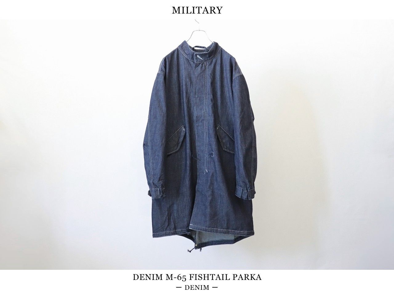MILITARY / DENIM M-65 FISHTAIL PARKA定価