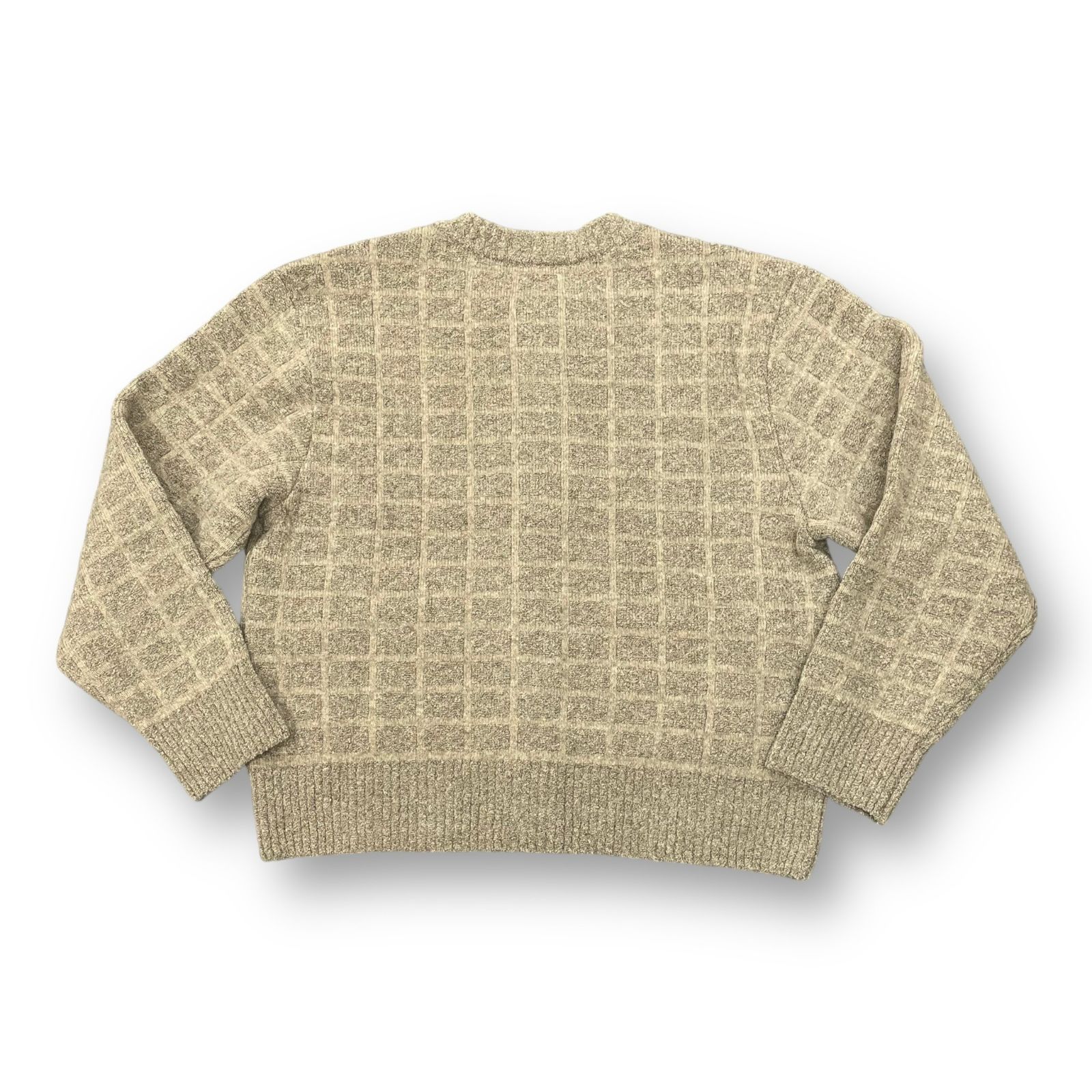 MATSUFUJI 22aw JACQUARD CARDIGAN ブラック 3-